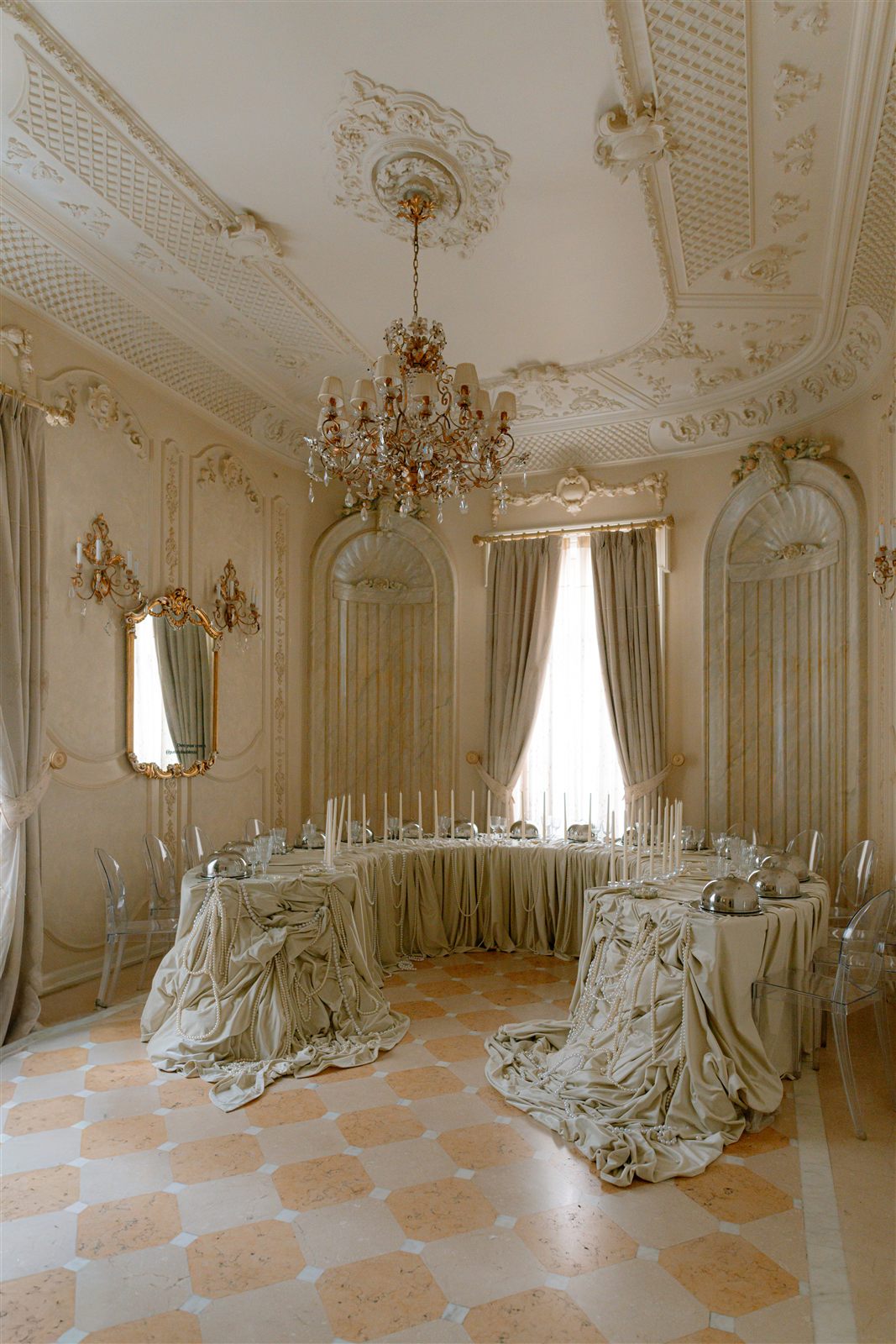 Mireasă în rochie couture la Palatul Noblesse