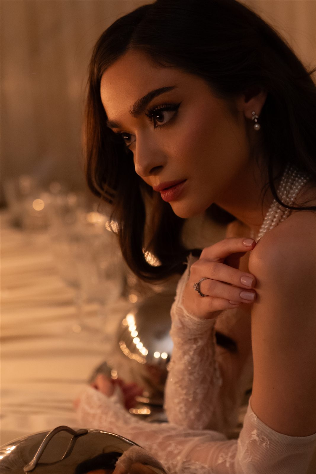 Mireasă în rochie couture la Palatul Noblesse