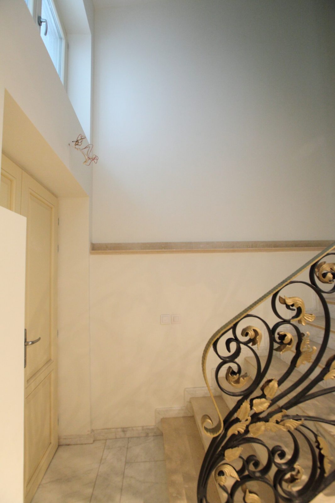 Element de fier forjat la Palatul Noblesse