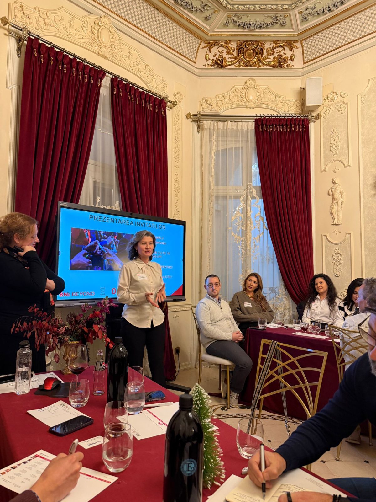 Evenimente de networking BNI — palat istoric București
