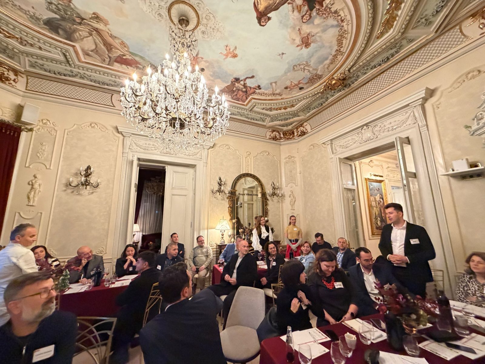 Întâlnire de business BNI în palat istoric București