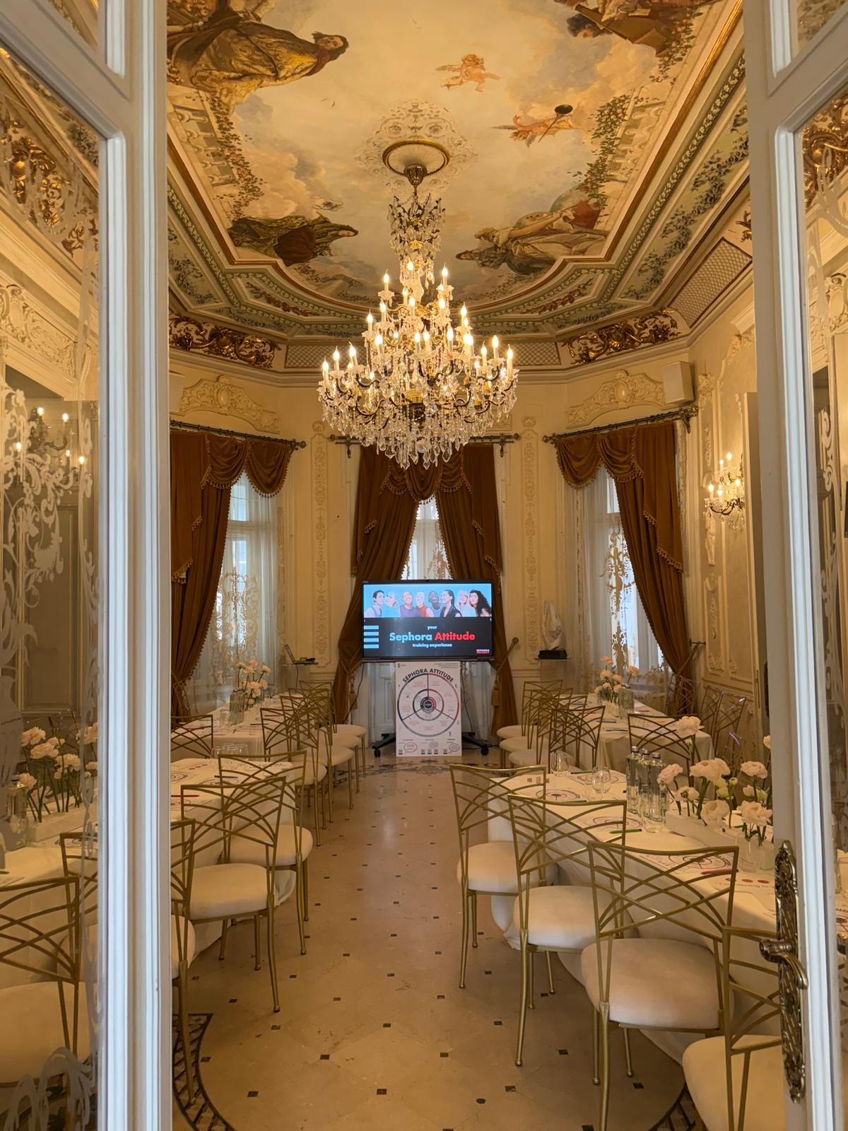 Eveniment Corporate la Palatul Noblesse: Training Sephora