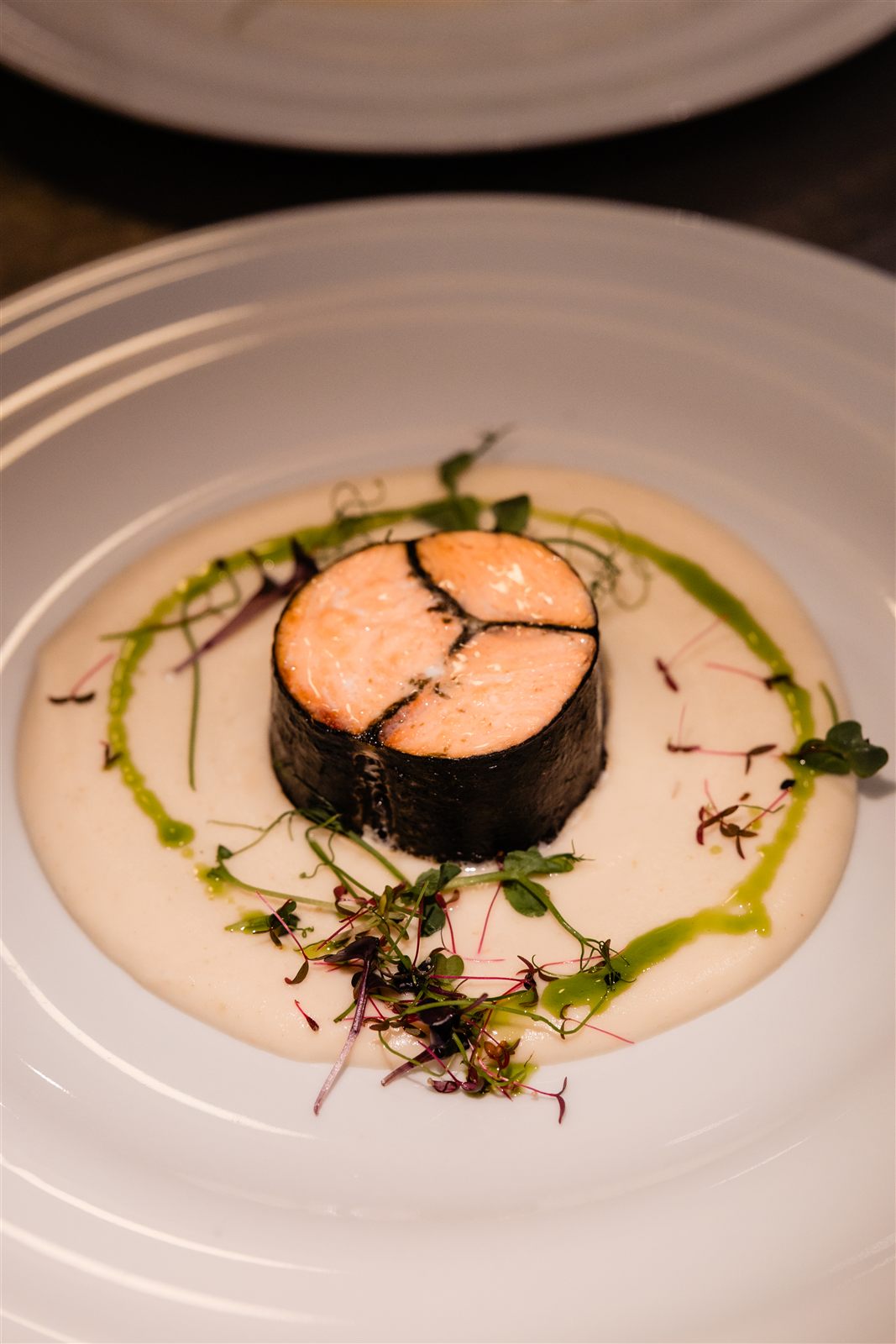 Preparat cu pește, fine dining, cina de sfârșit de an