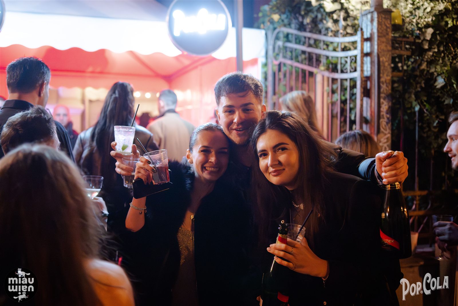 Curtea Palatului Noblesse în noaptea de Revelion