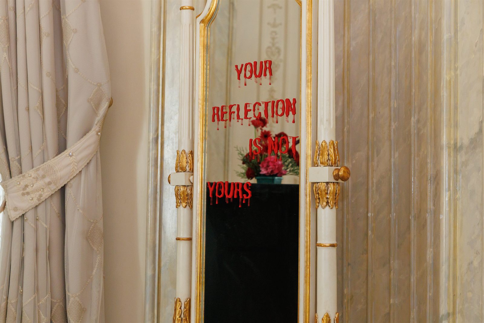 Detaliu de decor tematic Dracula la Palatul Noblesse