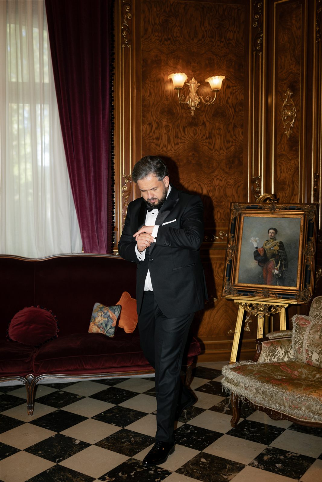 Mire elegant in Salonul Regent al Palatului Noblesse