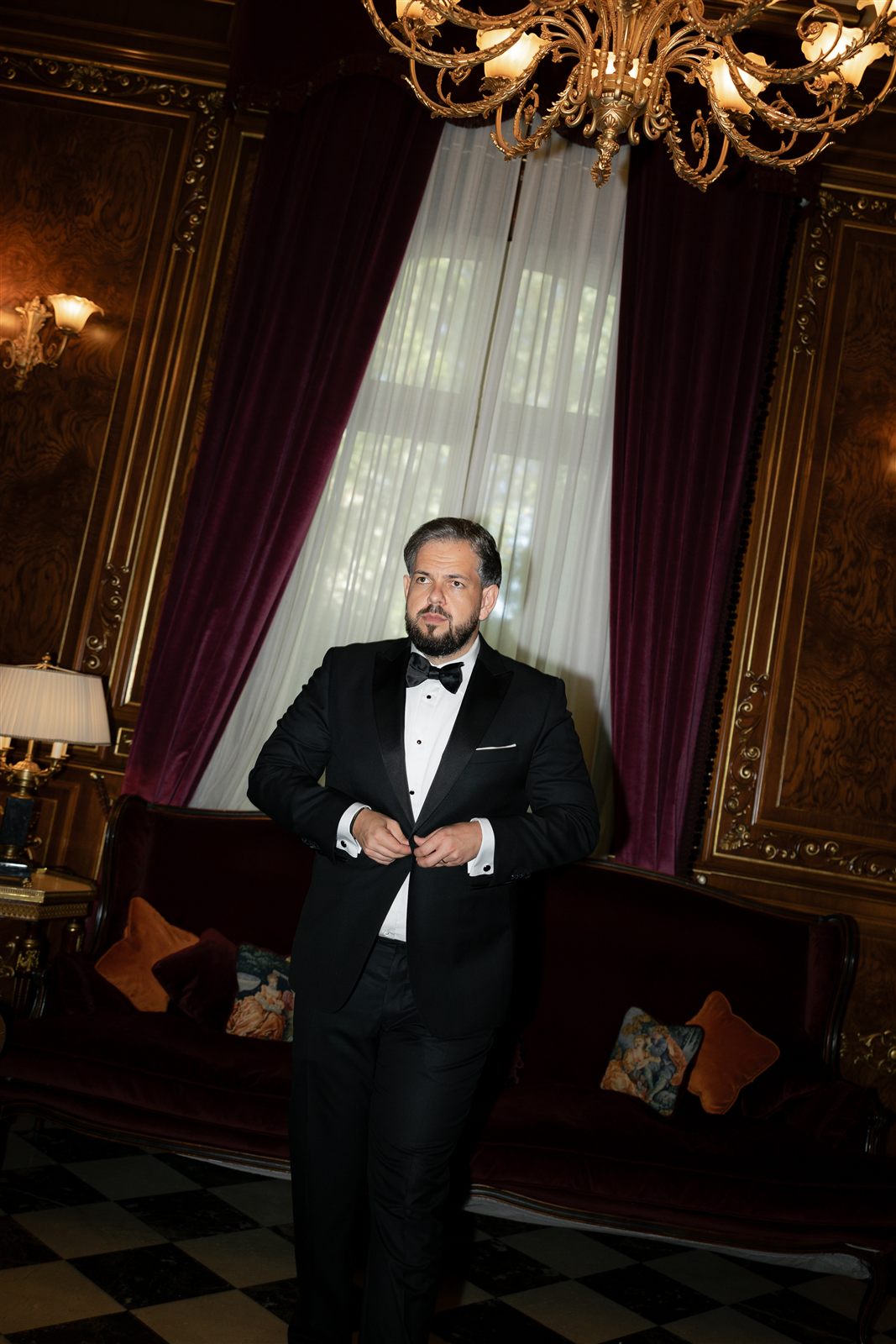 Sedinta foto de mire in Salonul Regent al Palatului Noblesse