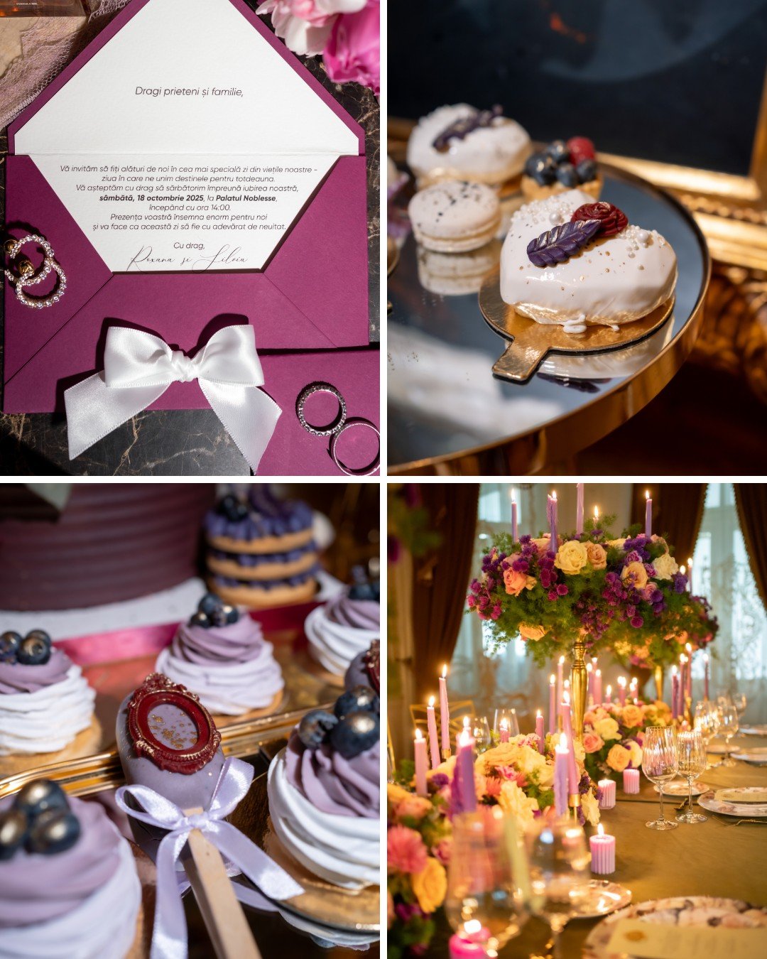 Candy Bar Nuntă – Experiență dulce elegantă la Palatul Noblesse - Palatul Noblesse
