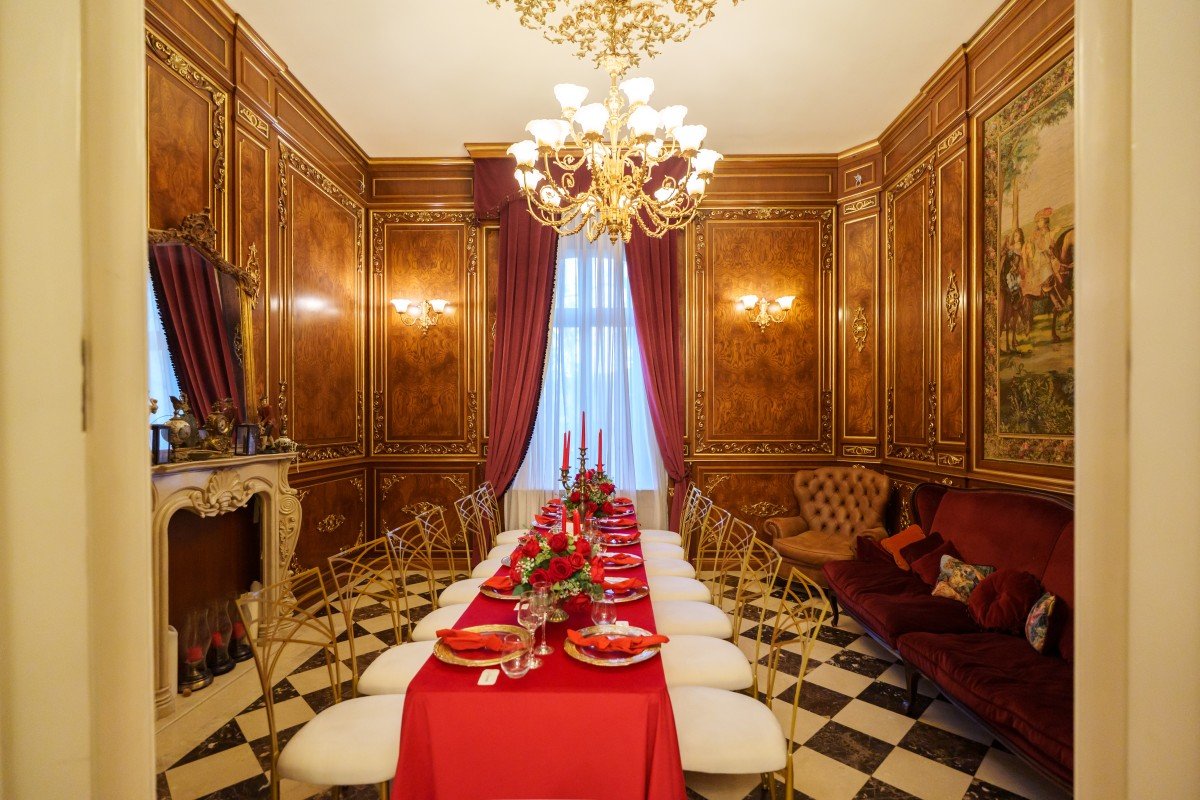 Tematică All Red pentru evenimente private la Palatul Noblesse