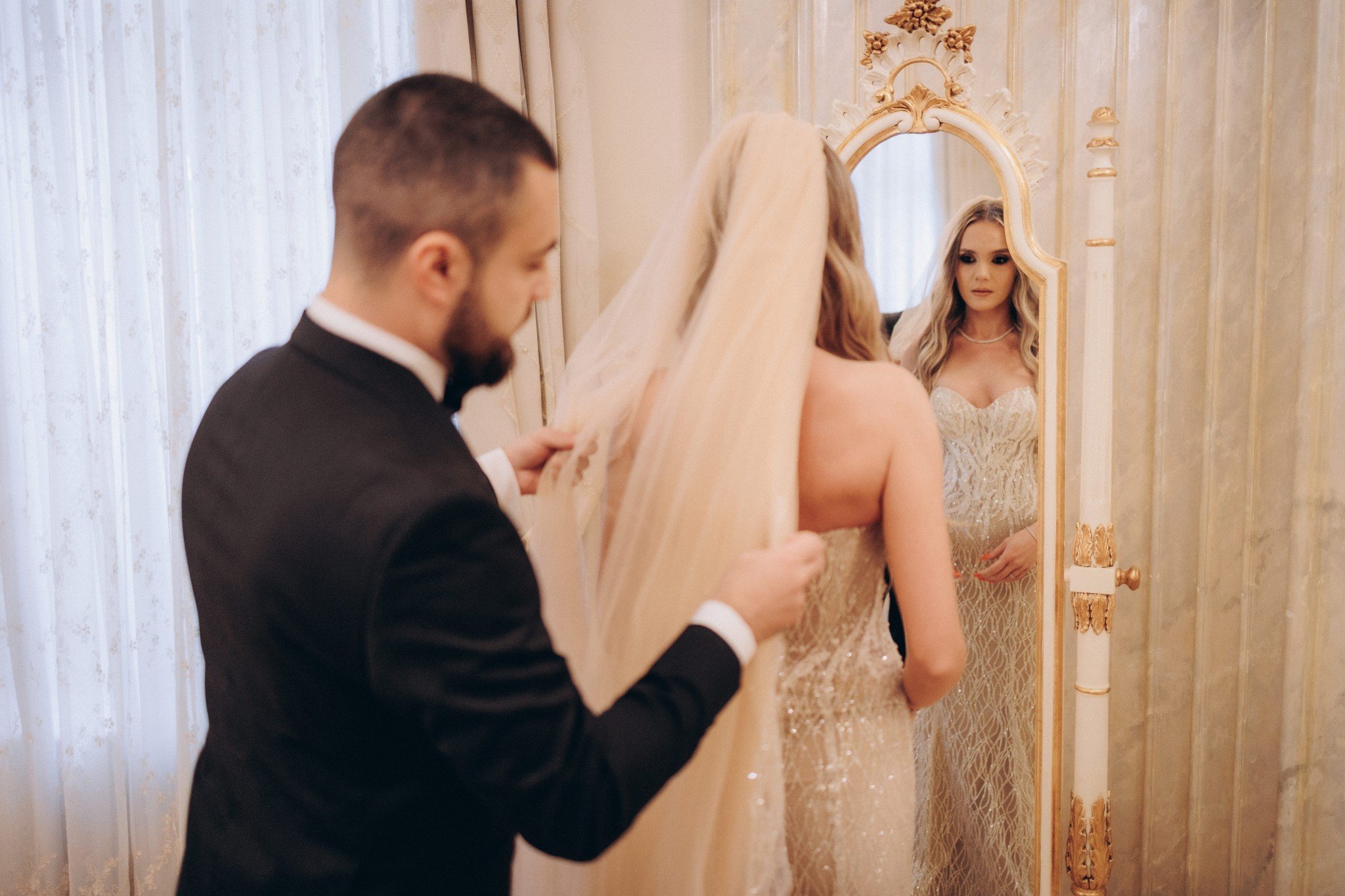 Pregătirea mirilor la Palatul Noblesse – începutul poveștii surprins în cele mai autentice cadre - Palatul Noblesse