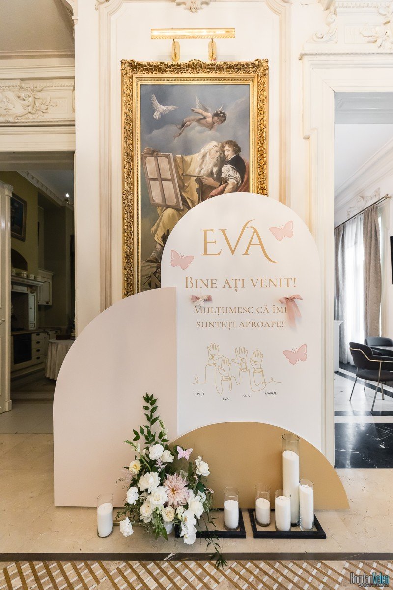 Tematică Floral Pink pentru botez la Palatul Noblesse – delicatețe, eleganță și rafinament într-o poveste pastelată - Palatul Noblesse
