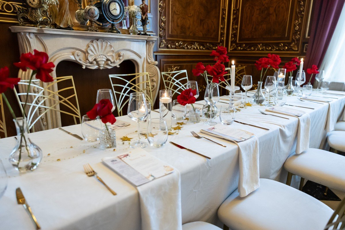 Tematică Classic Elegance pentru botez la Palatul Noblesse – rafinament atemporal și eleganță autentică