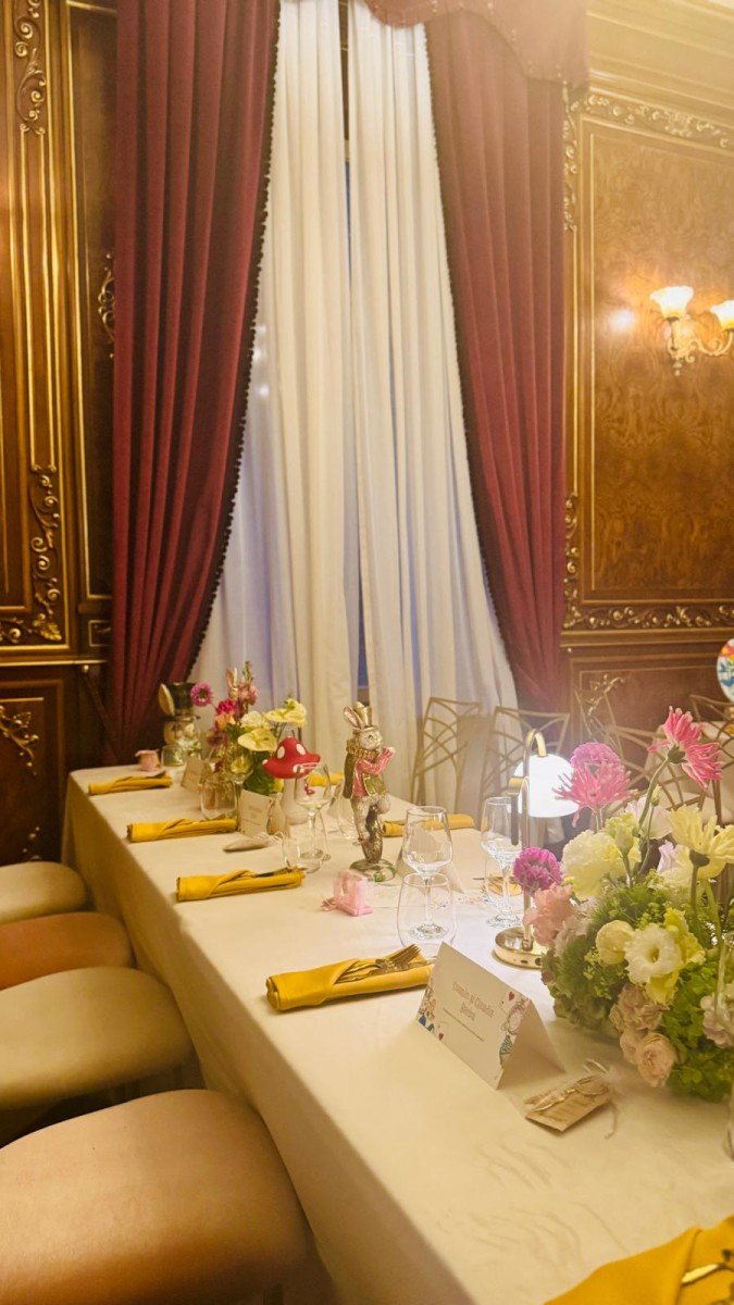 Tematică de botez Alice în Țara Minunilor la Palatul Noblesse - Palatul Noblesse