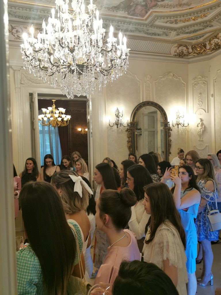 A successful tea party organized at the Noblesse Palace, July 2023 - Palatul Noblesse