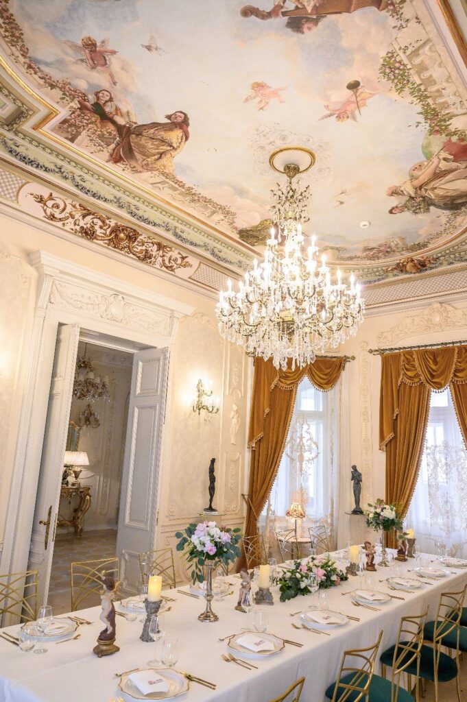 The Art of Events at the Exceptional Art Lunch Organized by Noblesse Palace, March 2024 - Palatul Noblesse