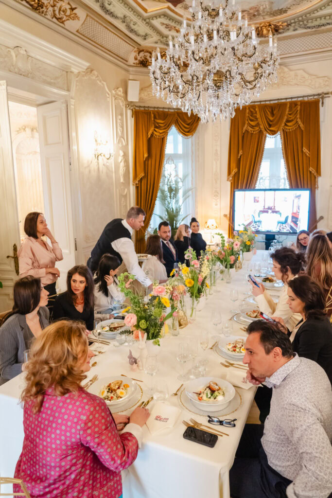 Art Lunch - The art of organizing exceptional events within the enchanting framework of Noblesse Palace - Palatul Noblesse