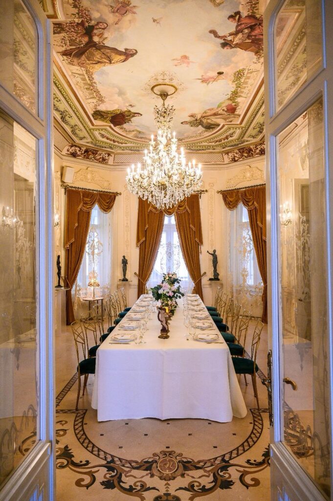 The Art of Events at the Exceptional Art Lunch Organized by Noblesse Palace, March 2024 - Palatul Noblesse